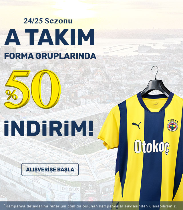50 İNDİRİM FORMA GRUPLARINDA İNDİRİM