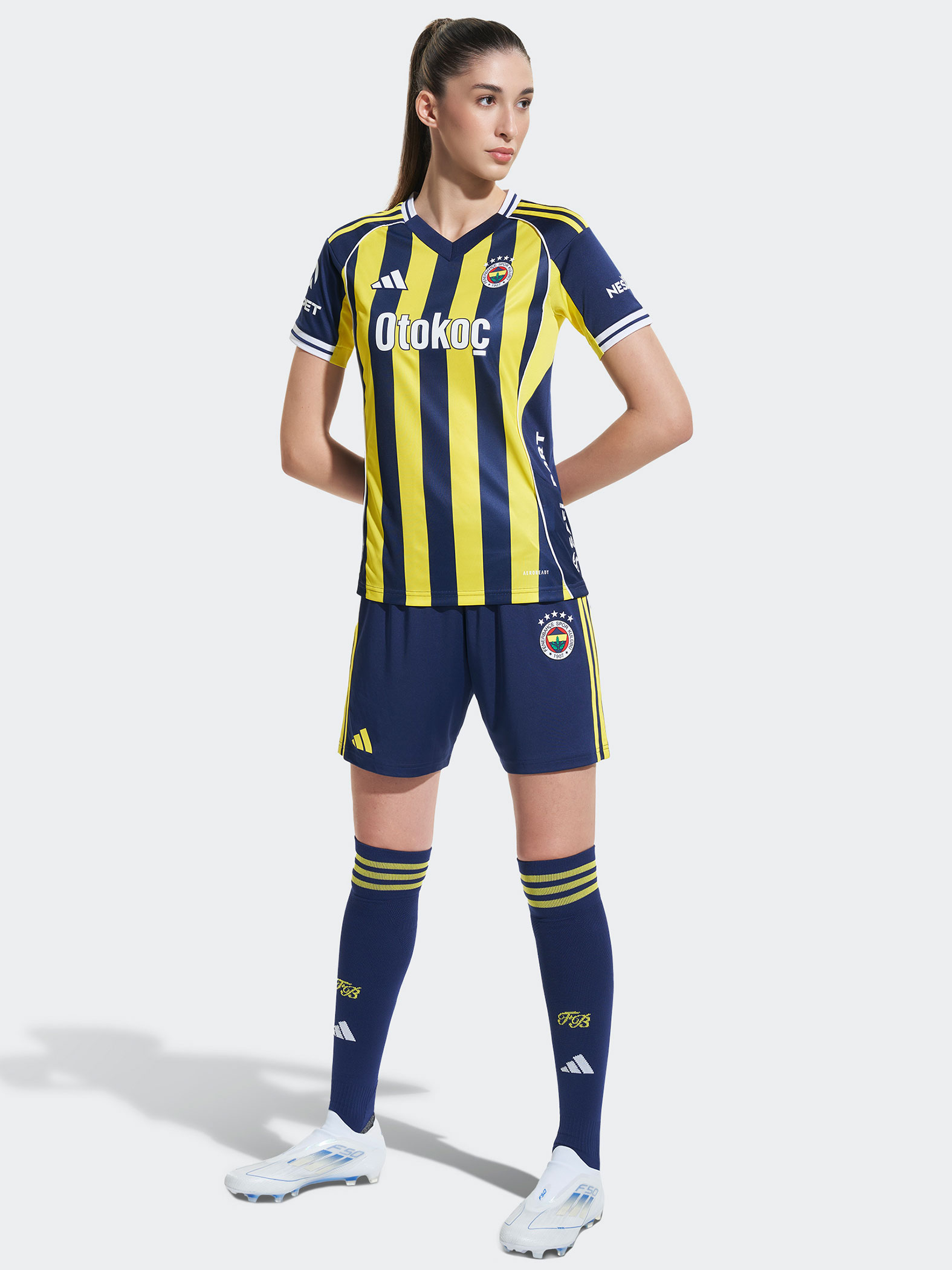 Fenerbahçe 2025/26 Çubuklu Kadın Forma_2