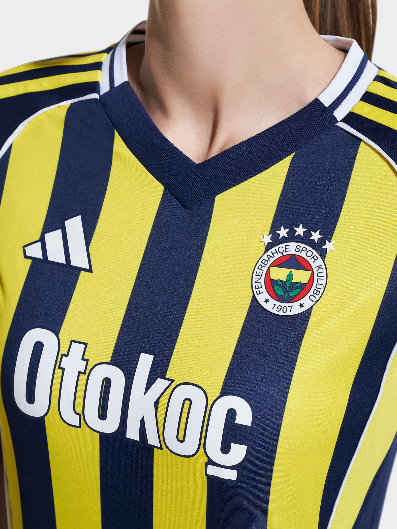 Fenerbahçe 2025/26 Çubuklu Kadın Forma_4
