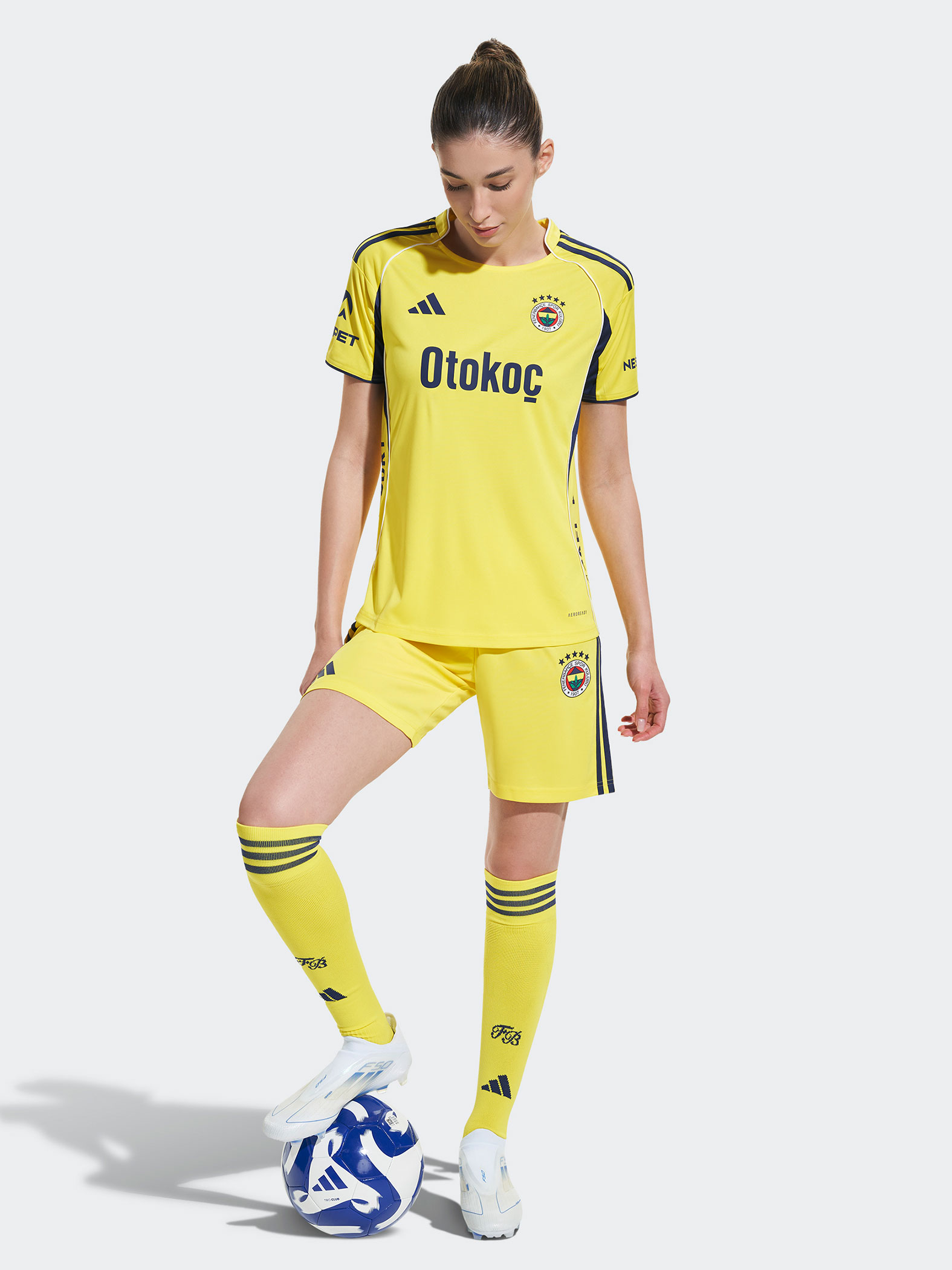 Fenerbahçe 2025/26 Sarı Kadın Forma_2