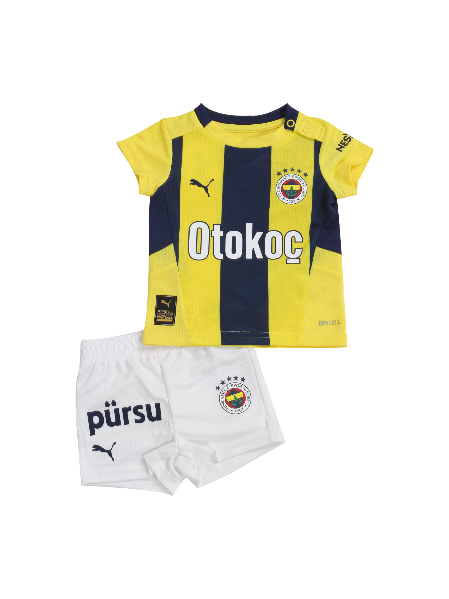 Fenerbahçe 2024 Çubuklu Baby Set