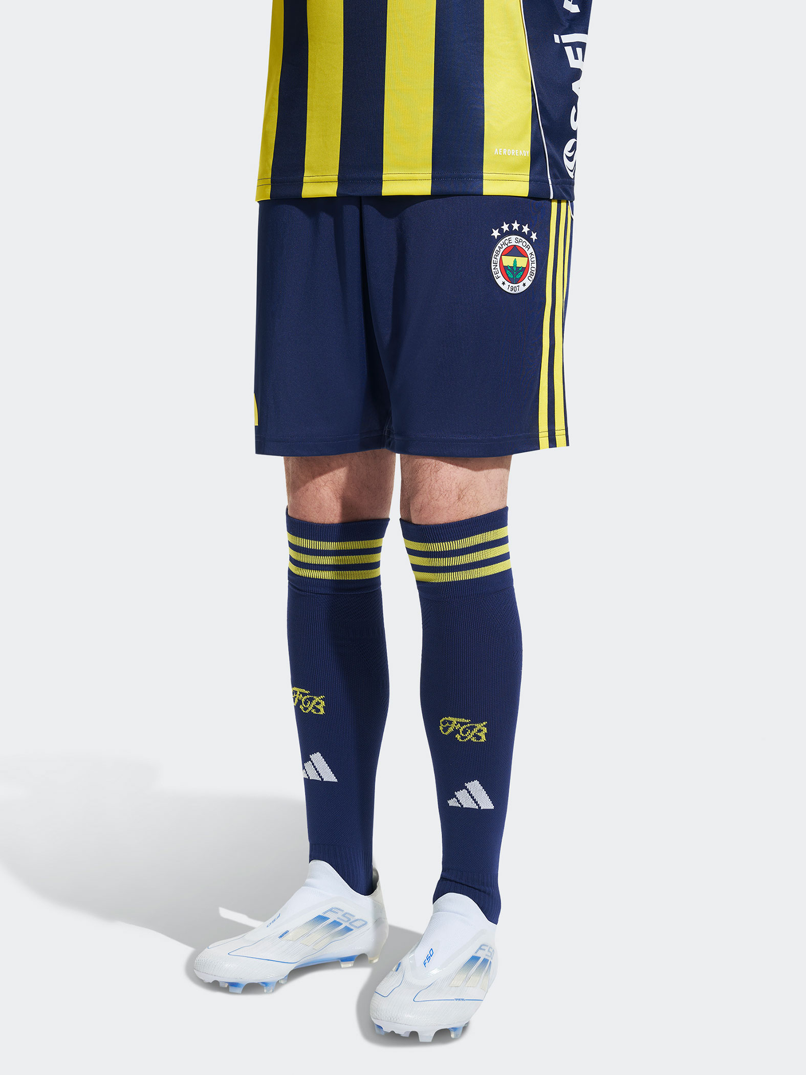 Fenerbahçe 2025/26 Çubuklu Lacivert Şort