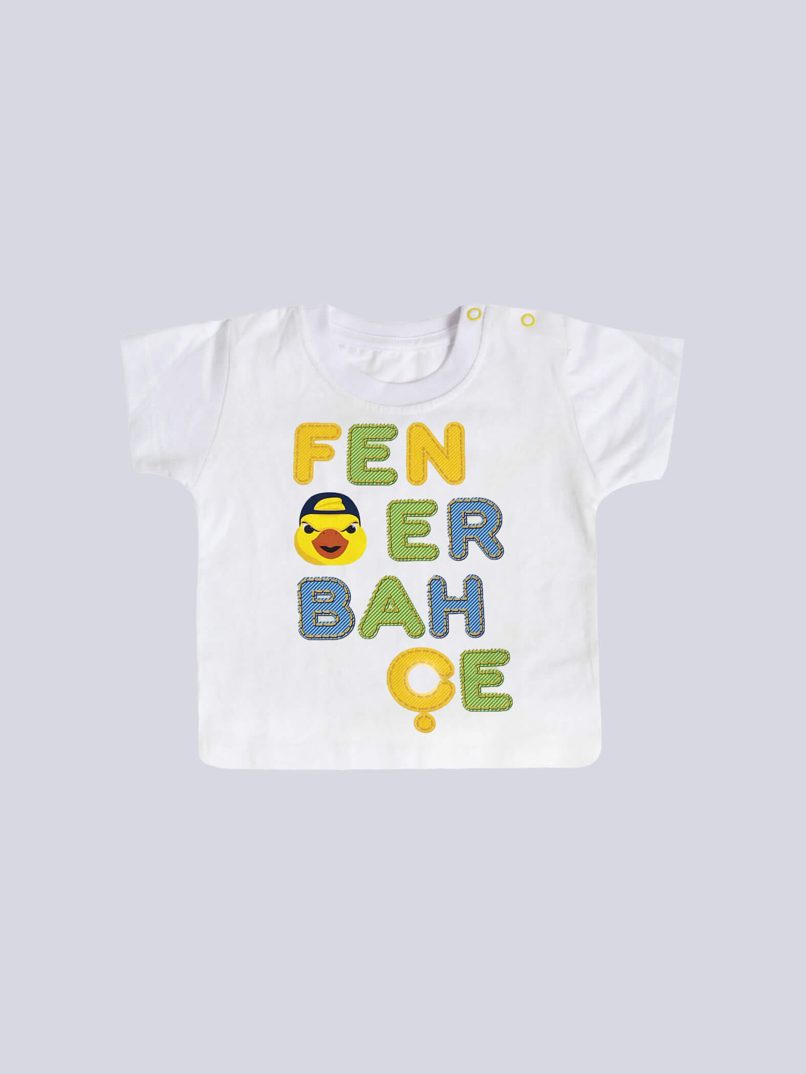Fenerbahçe Beyaz Yellow Bebek Tshirt