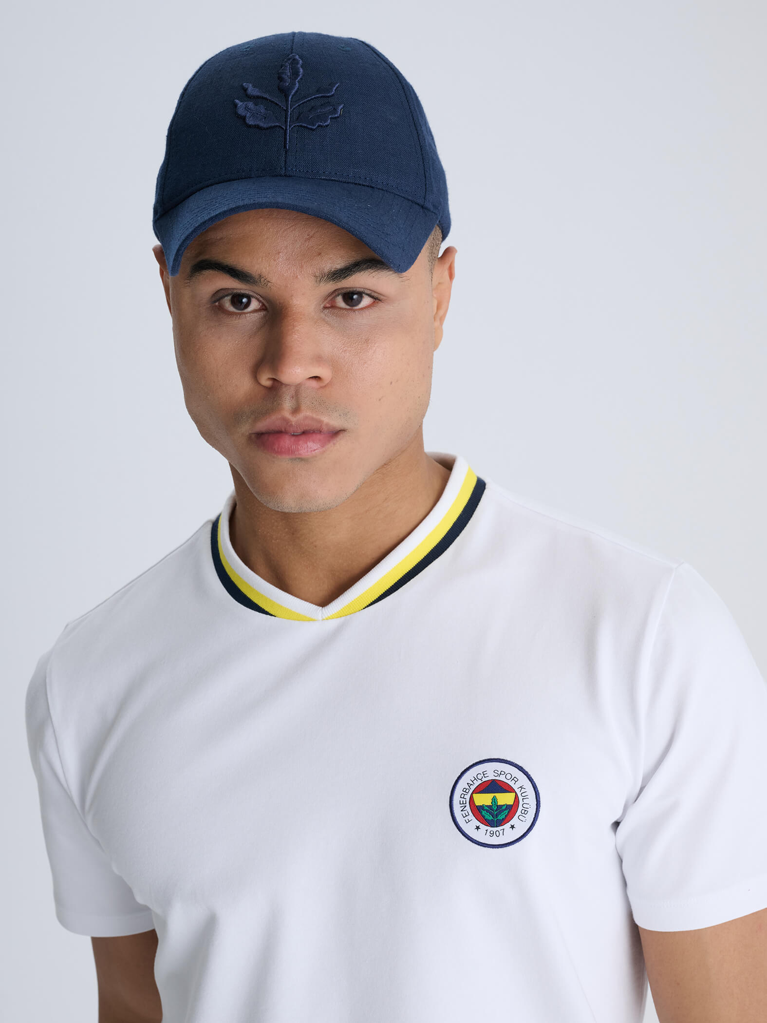Fenerbahçe Lacivert Palamut Logolu Unisex Şapka