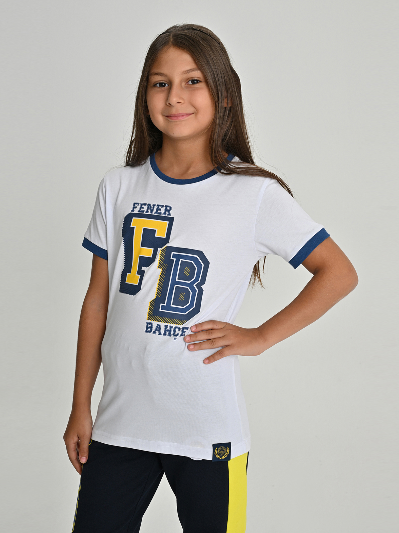 Fenerbahçe Kolej Beyaz Çocuk Tshirt