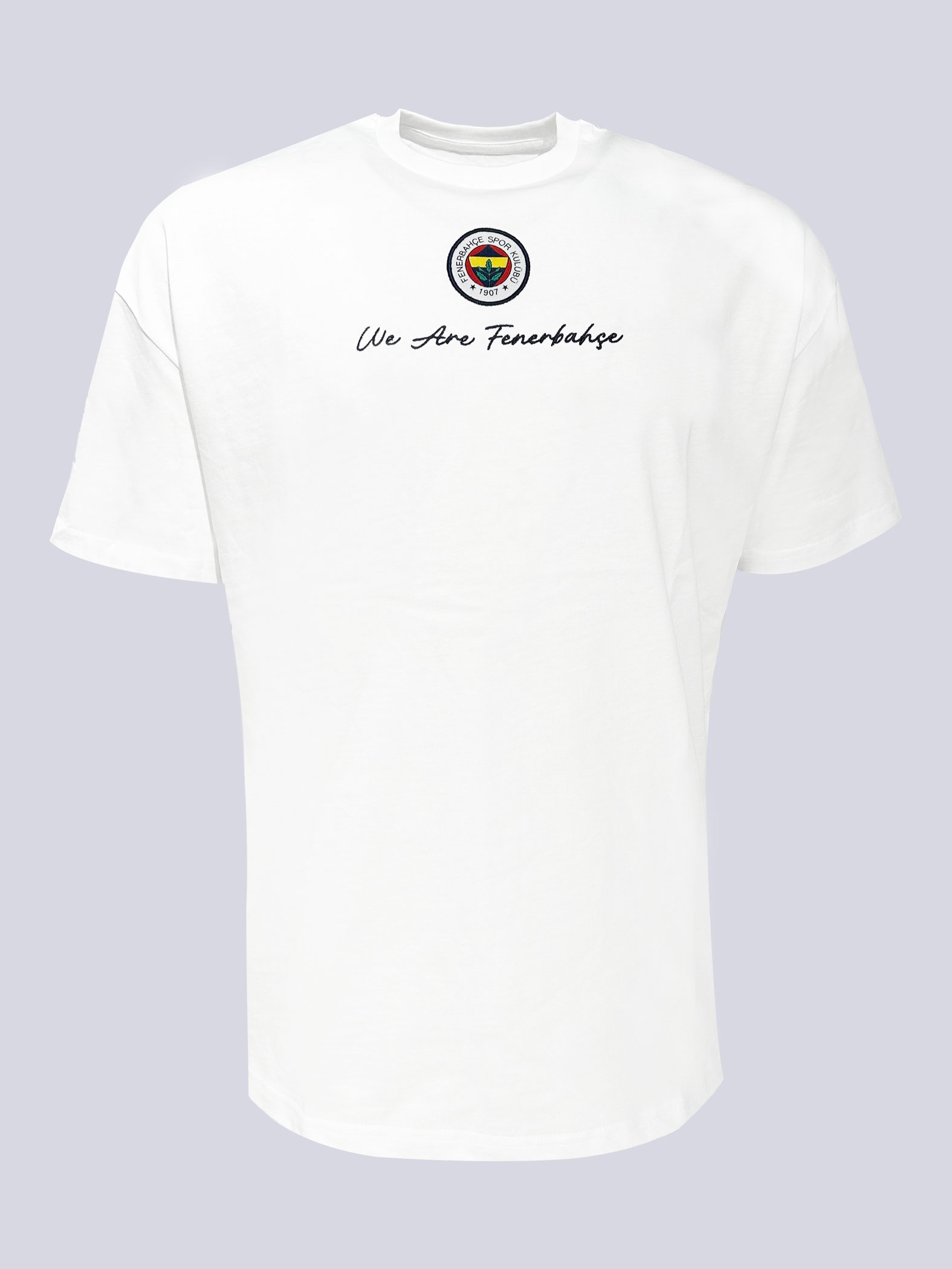Fenerbahçe Tribün 'We are Fenerbahçe' Beyaz Erkek Tshirt