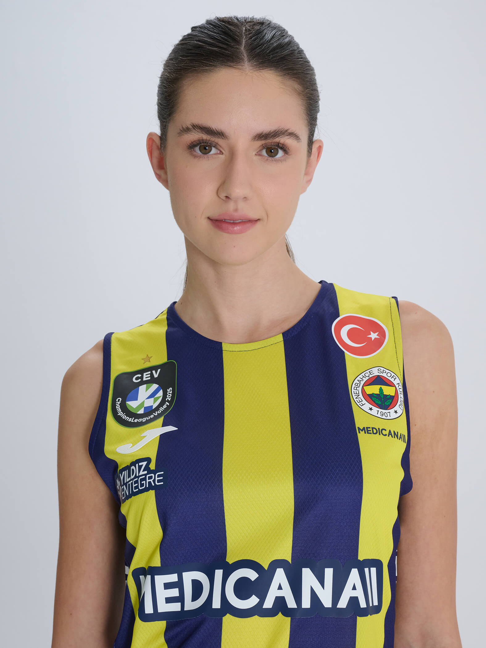 Fenerbahçe Medicana 24/25 Çubuklu Kadın Voleybol Forma_5