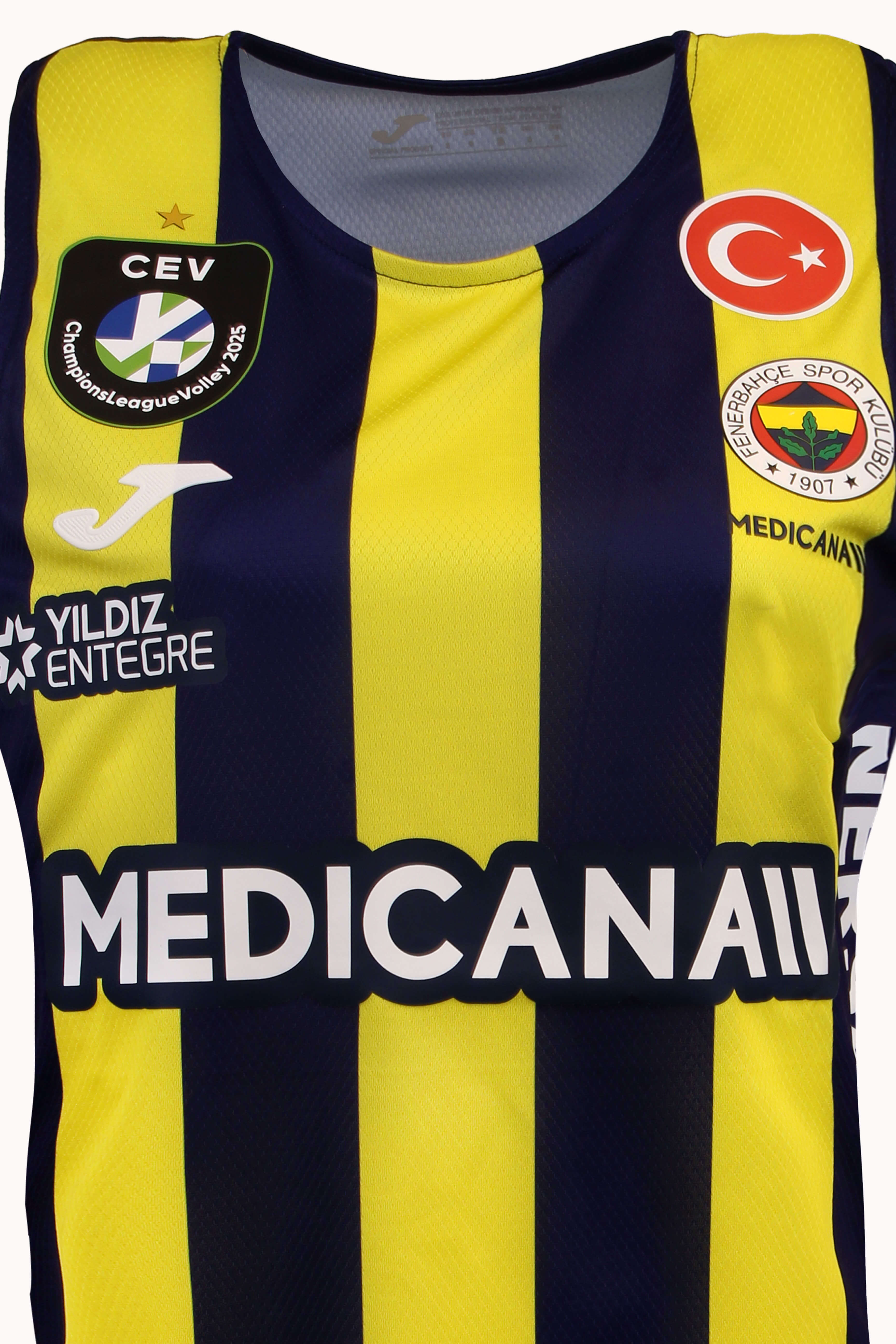 Fenerbahçe Medicana 24/25 Çubuklu Kadın Voleybol Forma_10