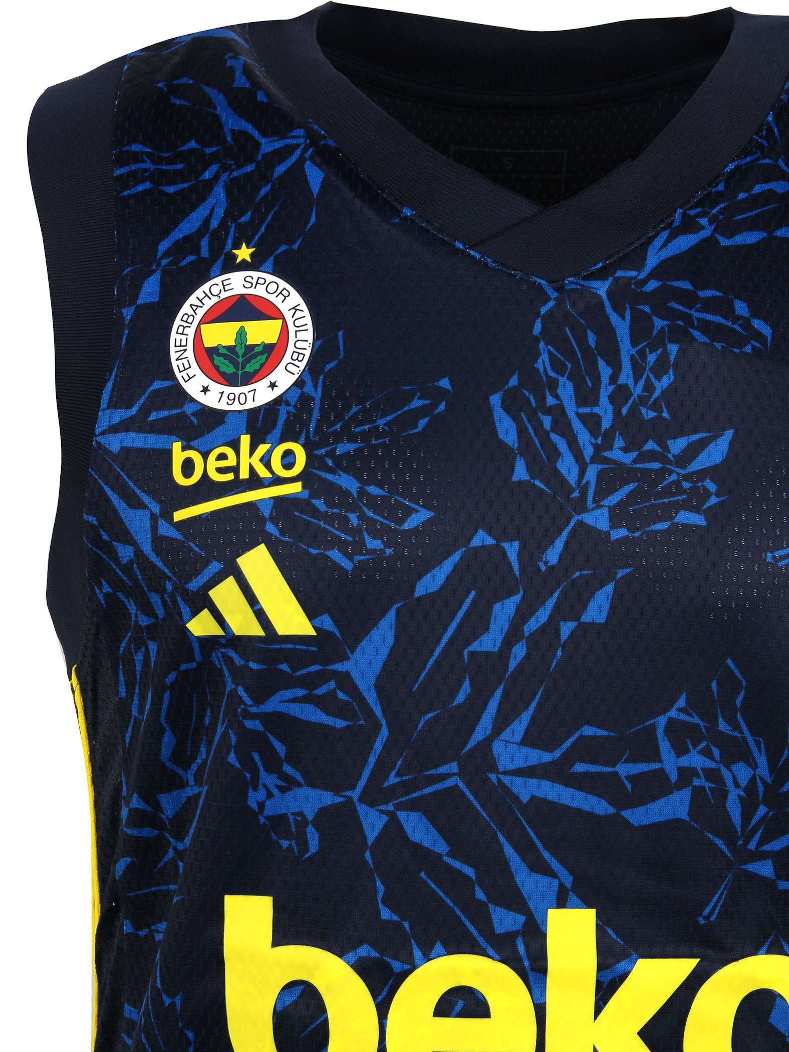 Fenerbahçe 24/25 Adidas Basketbol Erkek Lacivert Forma_9